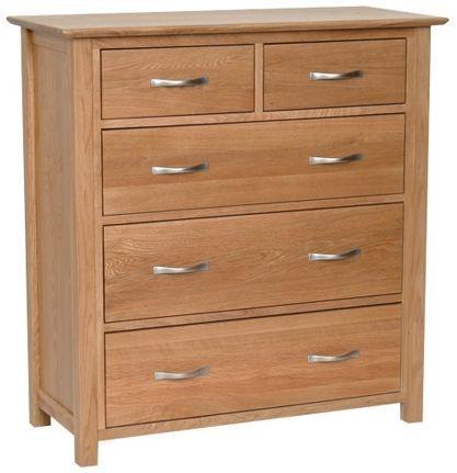 Avalon Oak 3+2 Chest Of Drawers
