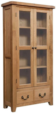 Somersby Oak Display Cabinet