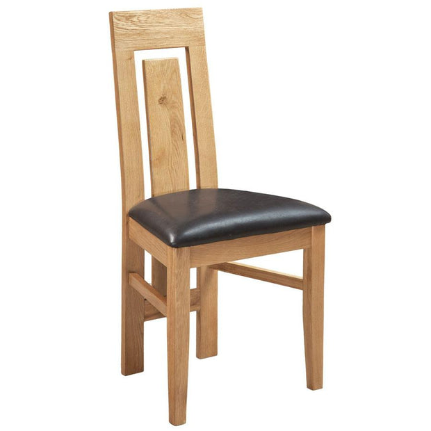 Avalon Oak Single Slat Verona Dining Chair