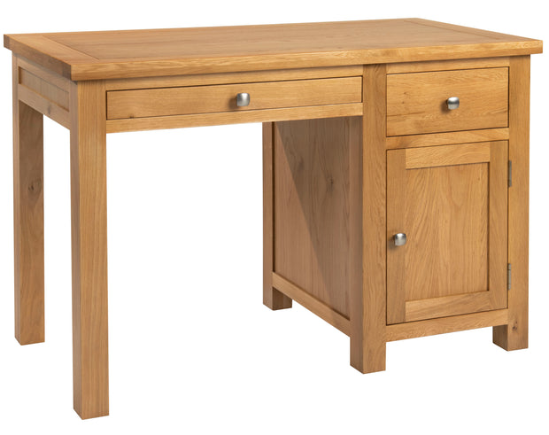 Devon Oak Single Pedestal Desk