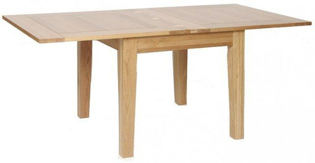Avalon Oak Flip Top Extending Table 0.9m - 1.8m