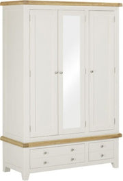 Windsor 3 Door 2 Drawer Wardrobe