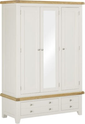 Windsor 3 Door 2 Drawer Wardrobe