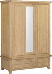Windsor 3 Door 2 Drawer Wardrobe