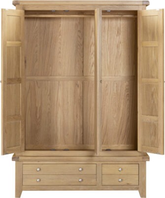 Windsor 3 Door 2 Drawer Wardrobe