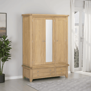 Windsor 3 Door 2 Drawer Wardrobe