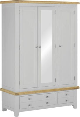 Windsor 3 Door 2 Drawer Wardrobe