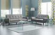 Monza Sofabed - Mid-Grey Linen