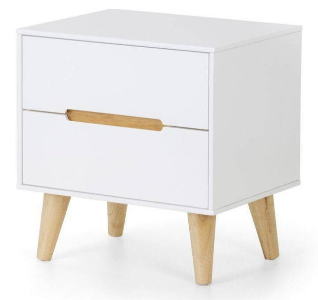 Angelica 2 Drawer Bedside Table