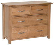 Avalon Oak 2+2 Chest Of Drawers
