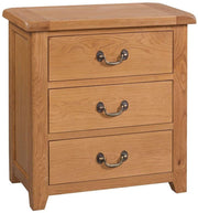 Somersby Oak 3 Drawer Chest of Drawers