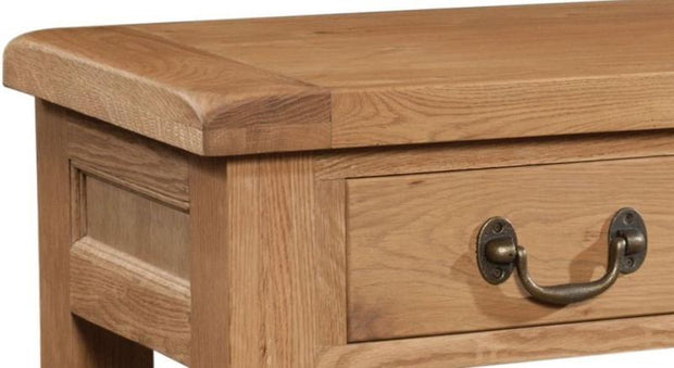 Somersby Oak 1 Drawer Console Table