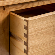 Devon Oak Double Filing Cabinet