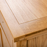 Devon Oak Double Pedestal Desk