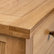 Devon Oak Double Filing Cabinet