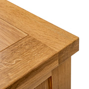 Devon Oak Single Pedestal Desk
