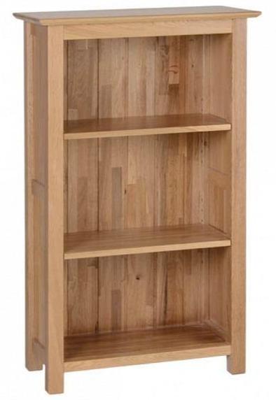 Avalon Oak 3ft Narrow Bookcase