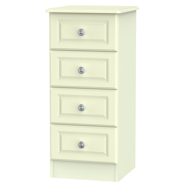 Pembroke 4 Drawer Narrow Chest of Drawers