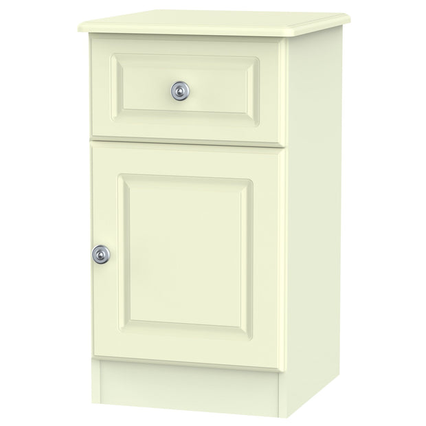 Pembroke 1 Door 1 Drawer Bedside Cabinet
