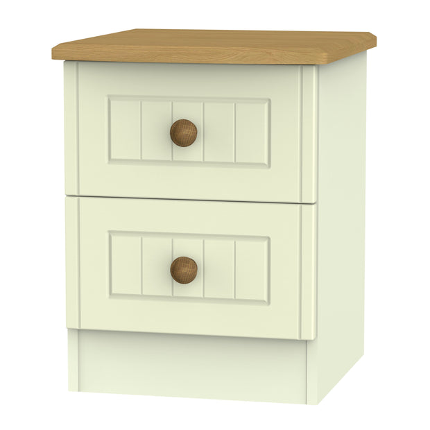 Warwick 2 Drawer Bedside Cabinet