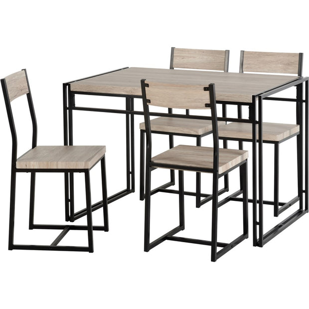 Warwick Dining Table & 4 Chairs