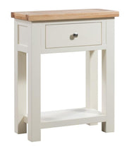 Devon Painted Oak Console Table with 1 Drawer
